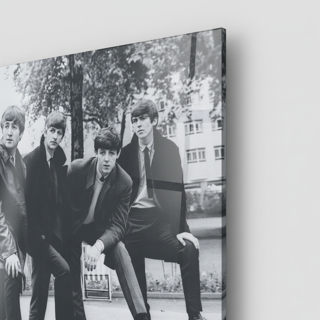 The Beatles - cm 50x50 - Pannello Acrilico