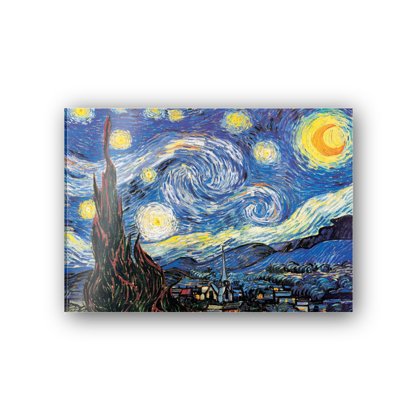 Homage to Van Gogh - Starry Night cm 70x50