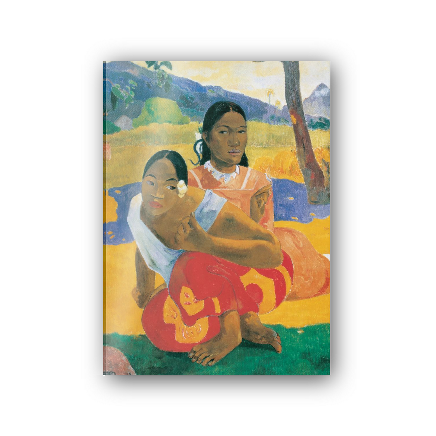 Homage to Gauguin - When Will You Marry? cm 50x70