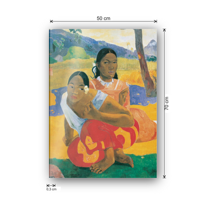 Homage to Gauguin - When Will You Marry? cm 50x70 - misure
