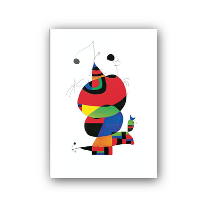 Homage to Mirò - Picasso cm 50x70