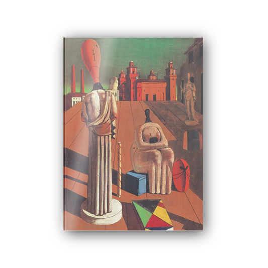 Homage to De Chirico - The Unsettling Muses cm 50x70