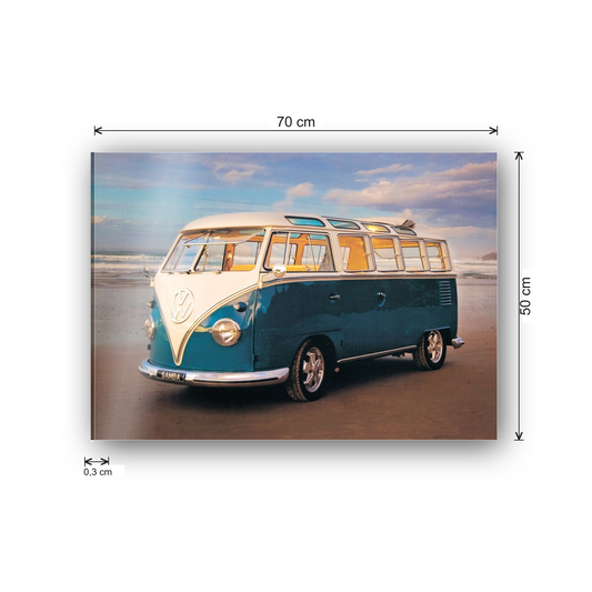 Volkswagen Samba cm 70x50 - misure