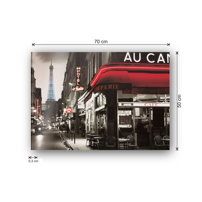 Paris, Creperie cm 70x50 - misure