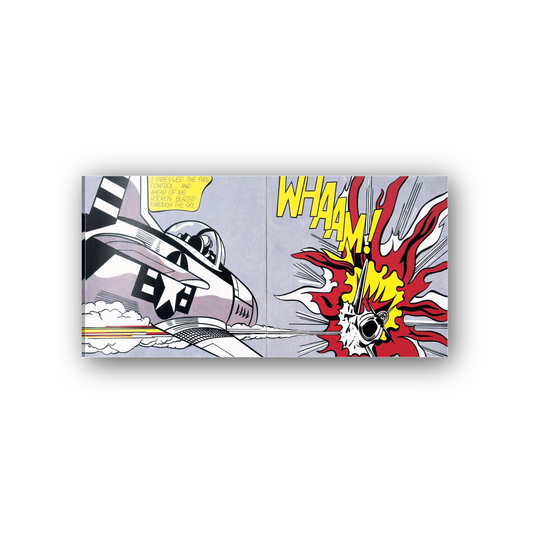 Homage to Lichtenstein - Whaam! cm 100x50