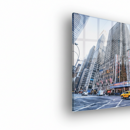 Radio city music hall - cm 70x50 - Pannello Acrilico