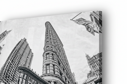 Flat Iron - cm 70x50 - Pannello Acrilico