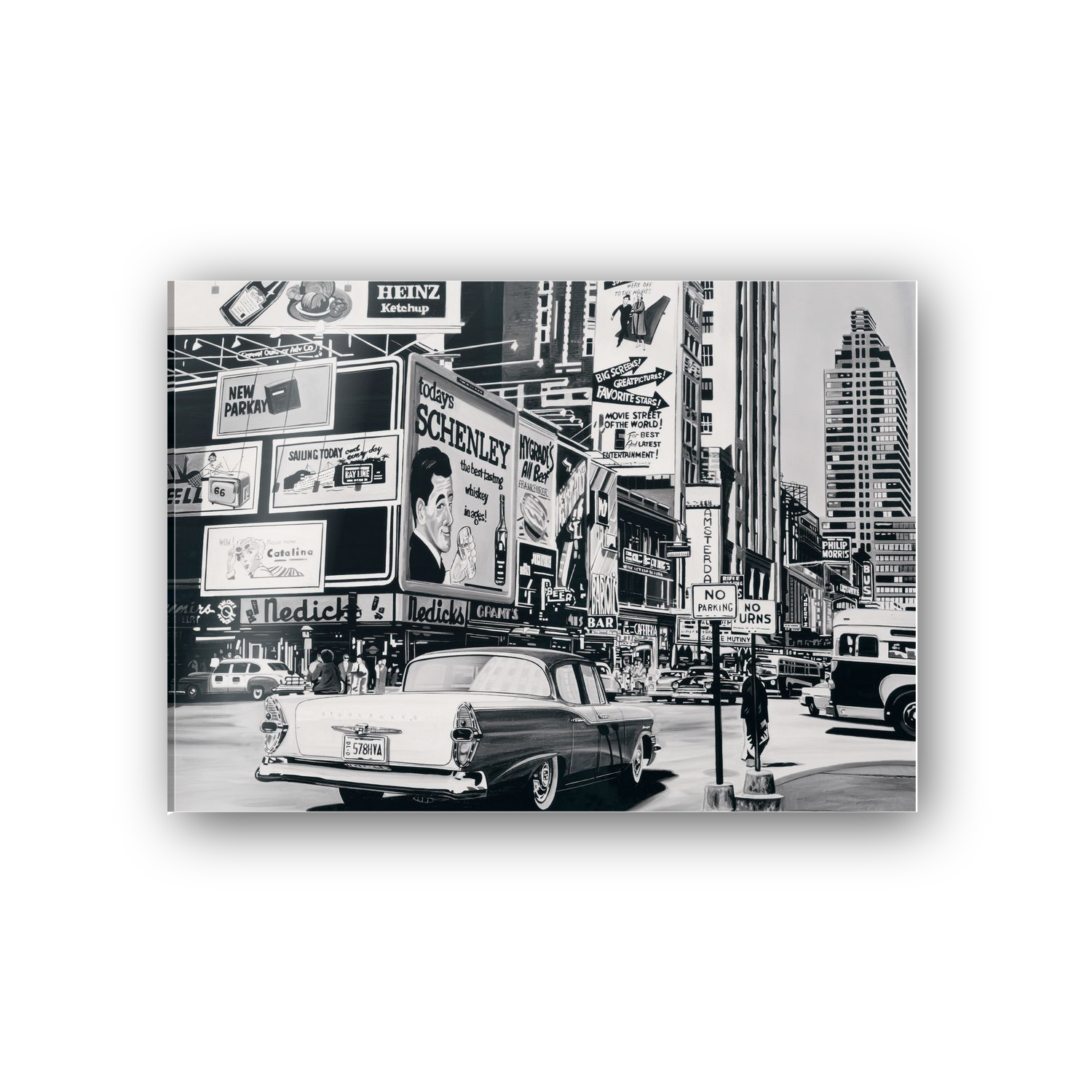 Advertising in the City cm 70x50