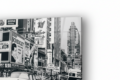Advertising in the City - cm 70x50 - Pannello Acrilico
