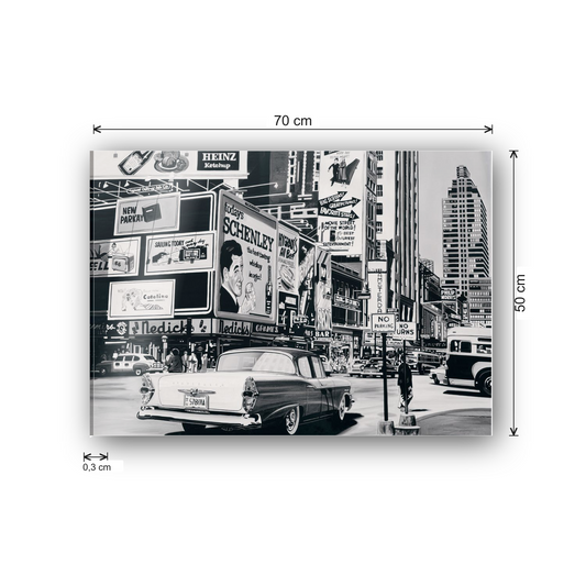 Advertising in the City cm 70x50 - misure