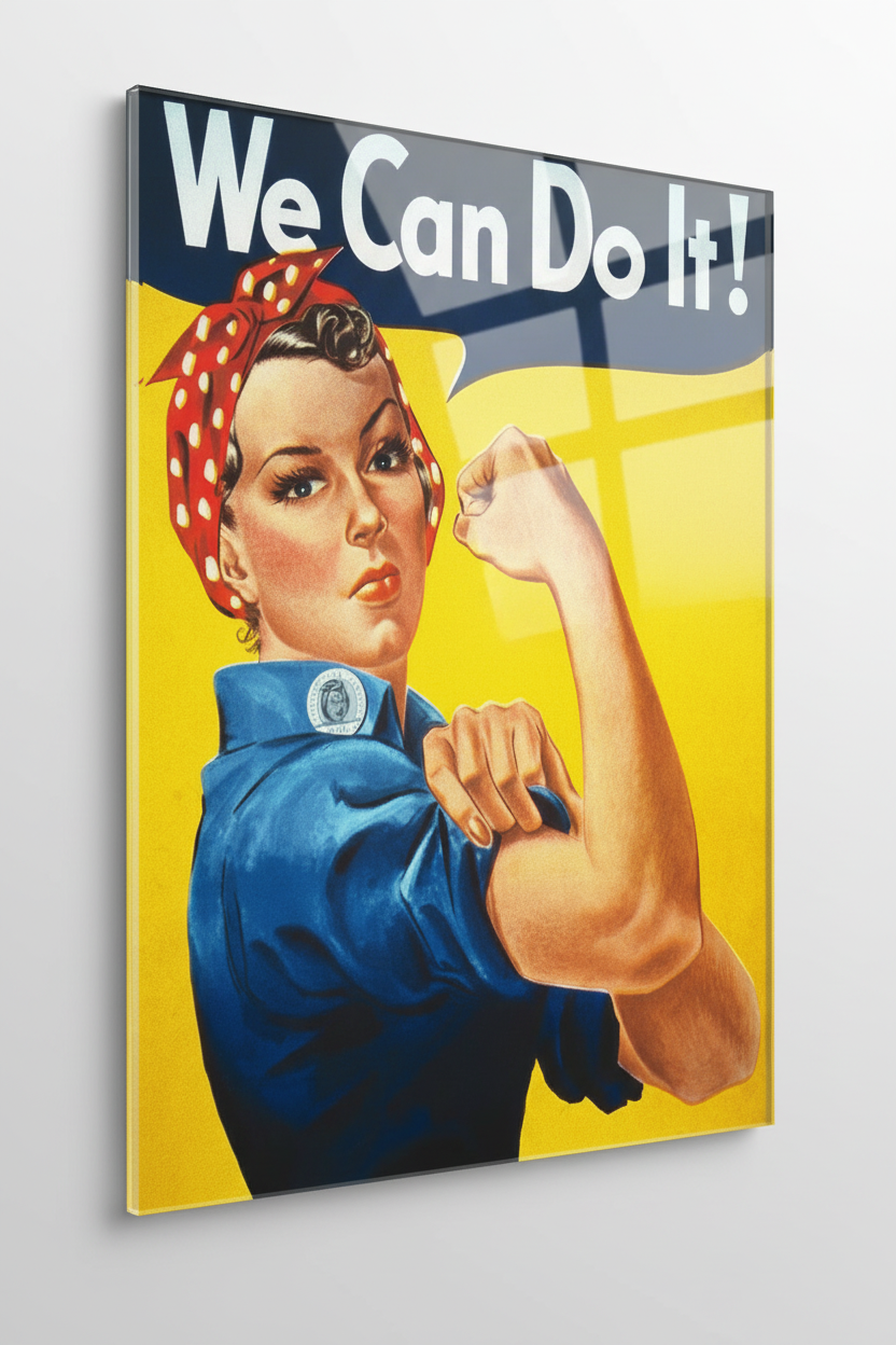 We can do it ! - cm 50x70 - Pannello Acrilico