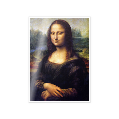 Homage to Leonardo - Mona Lisa cm 50x70