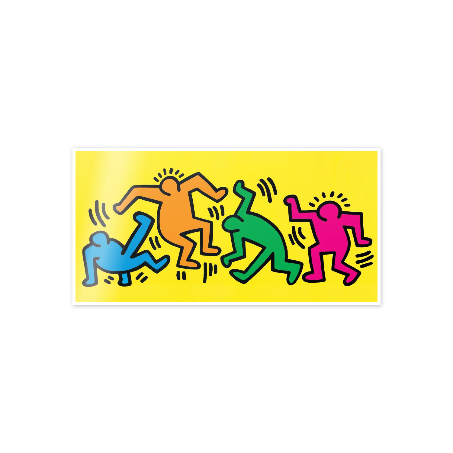 Homage to Haring cm 100x50