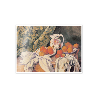 Homage to Cézanne - Still life with fruits cm 70x50