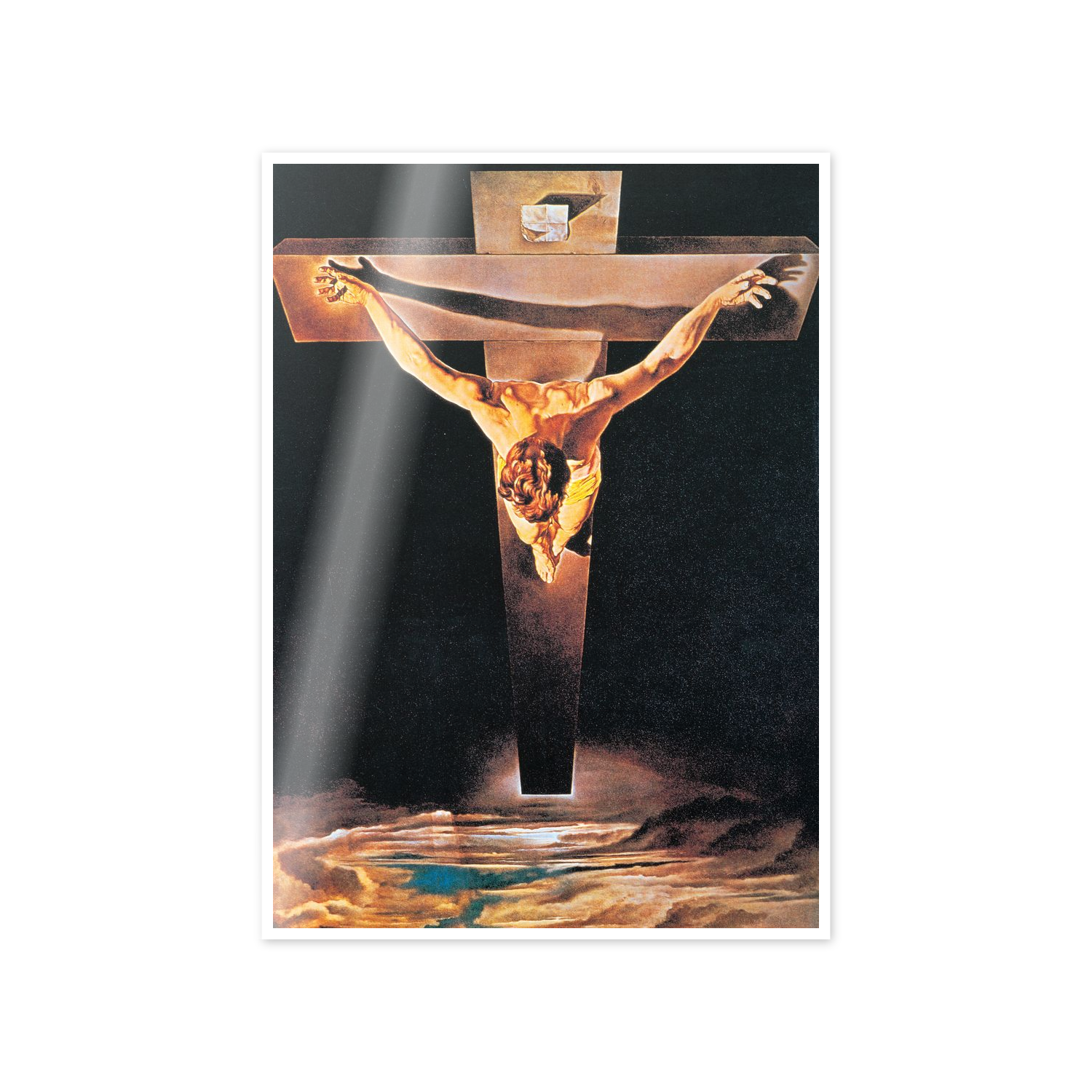 Homage to Dalì - The Sanctification of John through Christ, 1951 cm 50x70