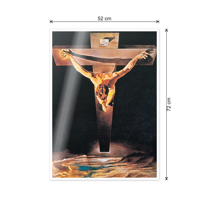 Homage to Dalì - The Sanctification of John through Christ, 1951 cm 50x70 - misure