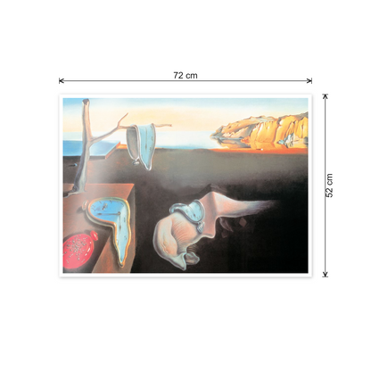 Homage to Dalì - Persistence of Memory cm 70x50 - misure