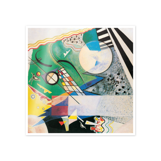 Homage to Kandinsky - Mod. 236 Open Green, 1923 cm 50x50