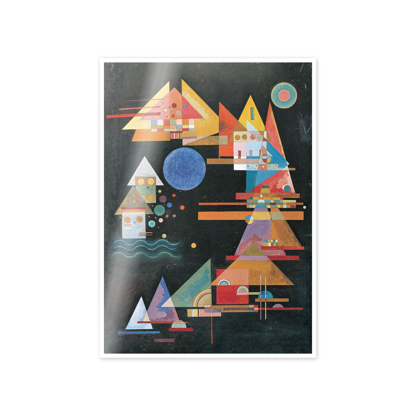 Homage to Kandinsky - Arched Peaks cm 50x70