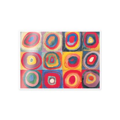 Homage to Kandinsky - Study of Color cm 70x50
