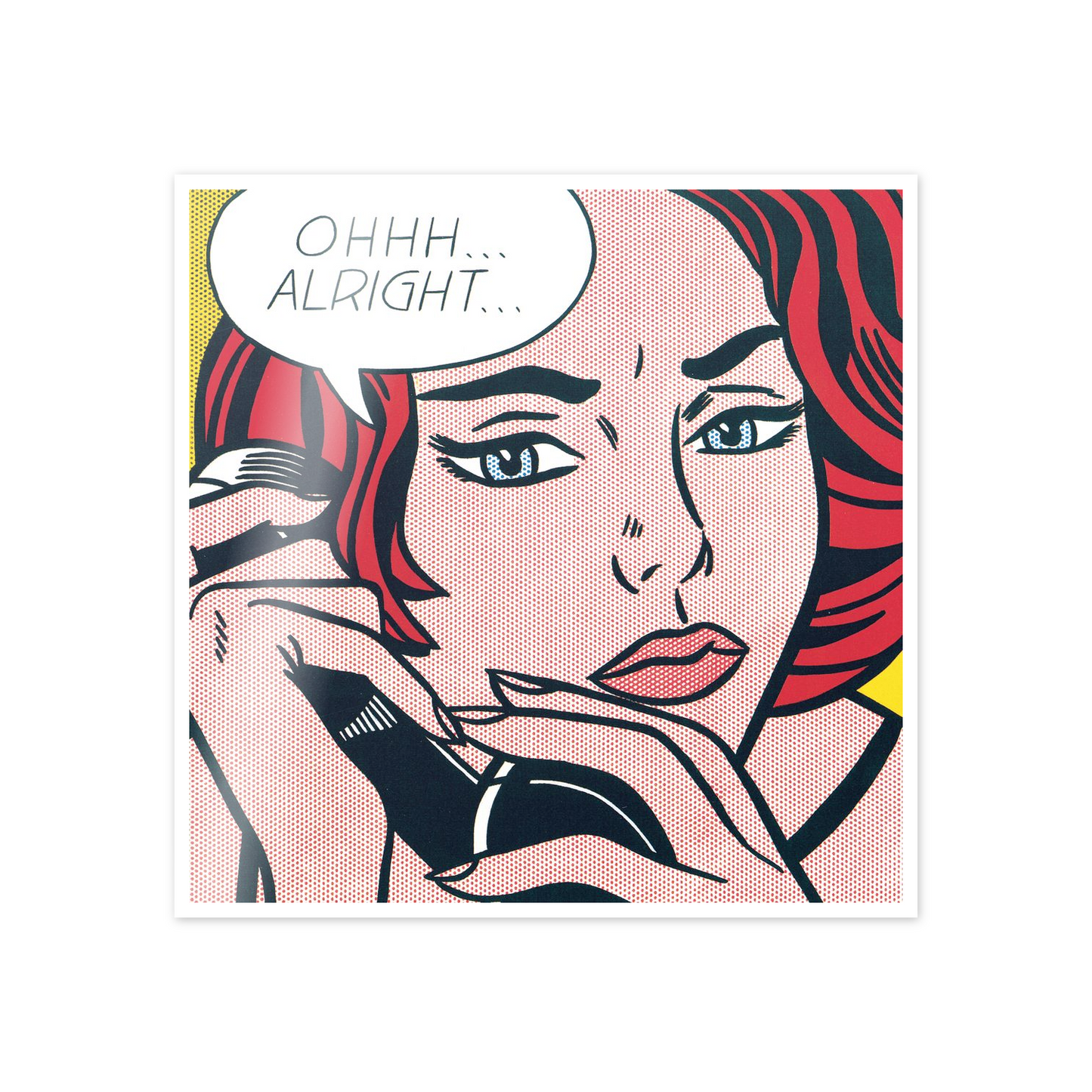 Homage to Lichtenstein - Ohhh... Alright..., 1964 cm 50x50