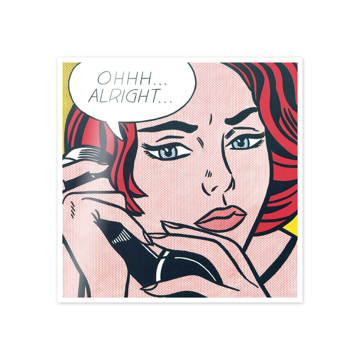 Homage to Lichtenstein - Ohhh... Alright..., 1964 cm 50x50