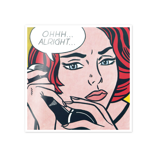 Homage to Lichtenstein - Ohhh... Alright..., 1964 cm 50x50