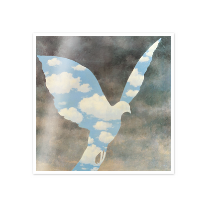 Homage to Magritte - La Grande Famille cm 50x50