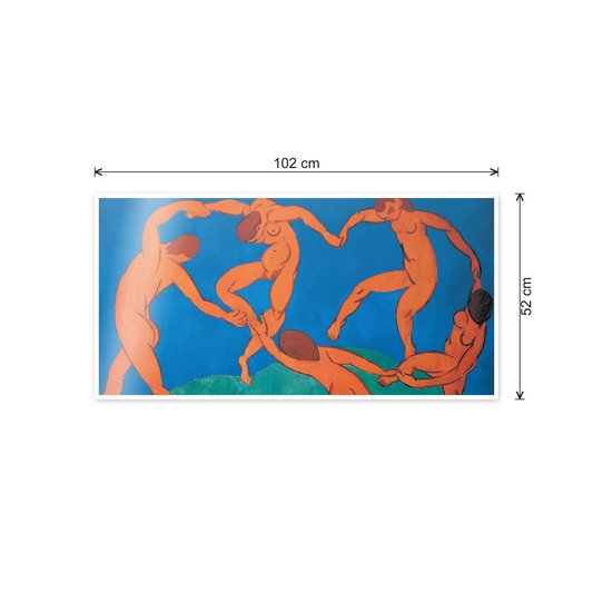 Homage to Matisse - La dance cm 100x50 - misure
