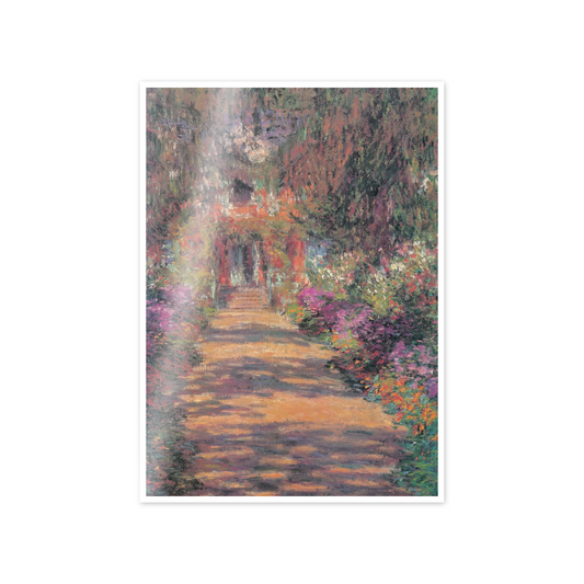Homage to Monet - Une Alle Du Jardin De Giverny cm 50x70