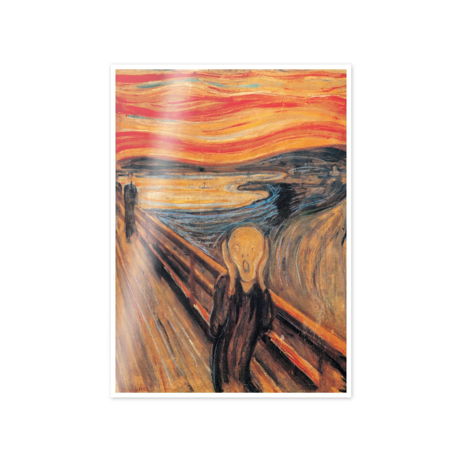 Homage to Munch - The Scream cm 50x70