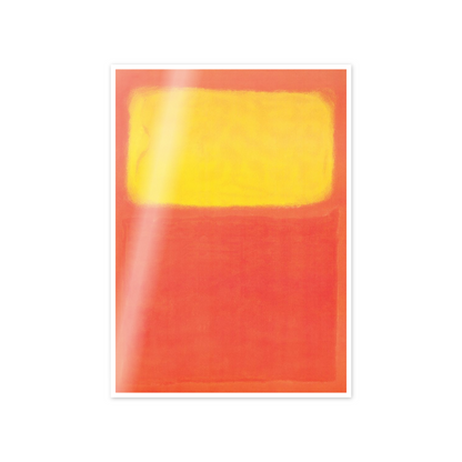 Homage to Rothko - Orange And Yellow cm 50x70