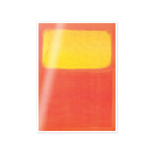 Homage to Rothko - Orange And Yellow cm 50x70