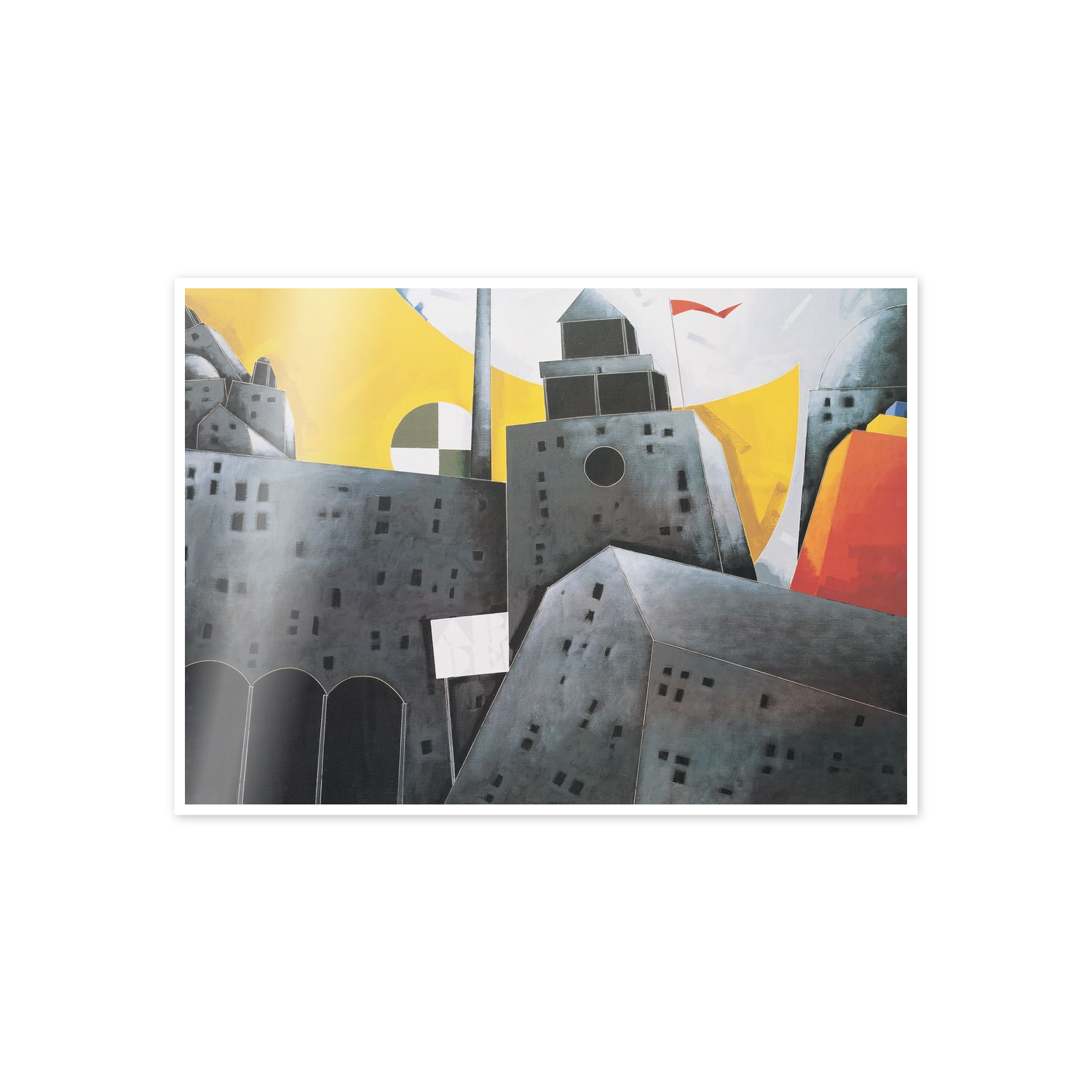 Homage to Tadini - Italian city cm 70x50