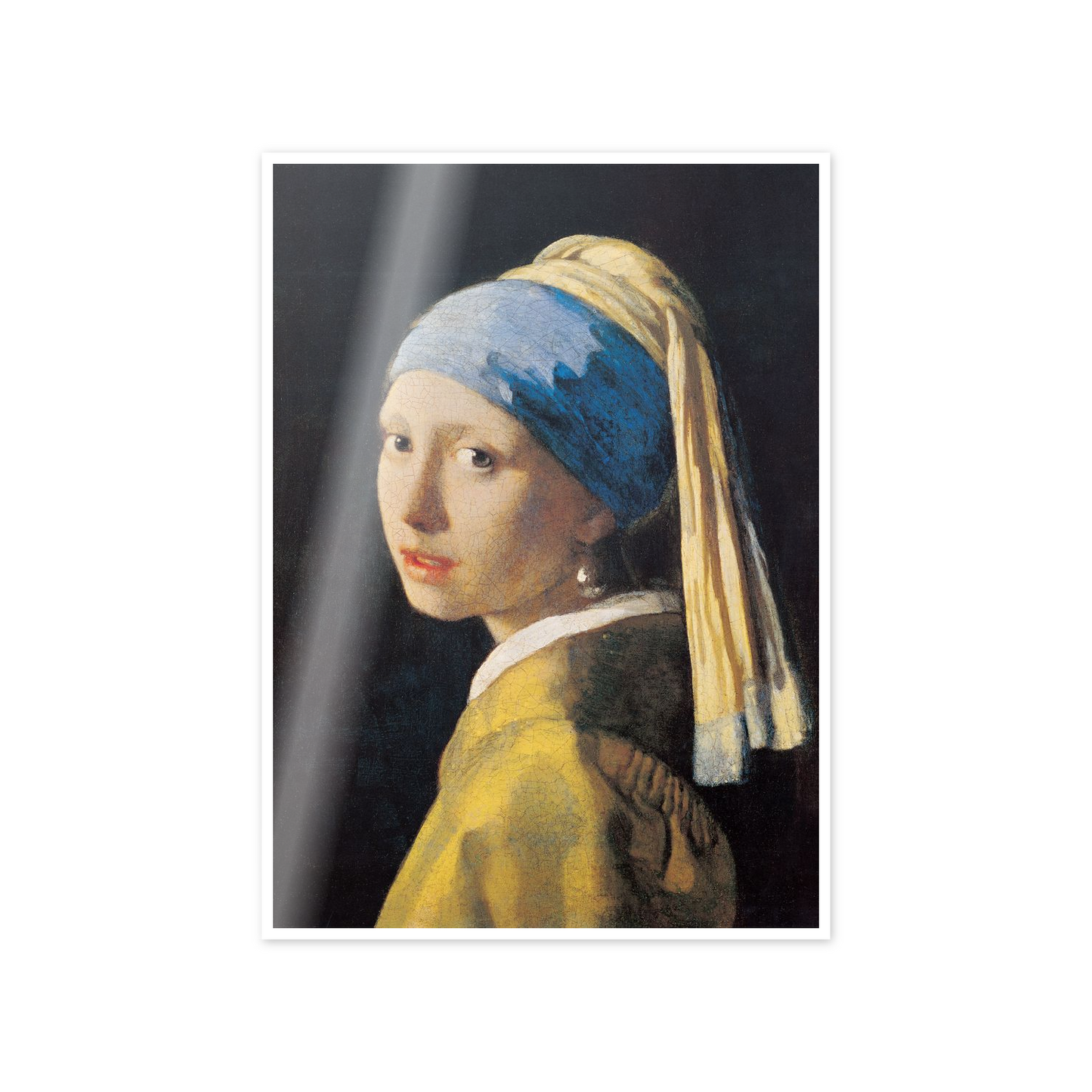 Homage to Vermeer - Girl with a Pearl Earring cm 50x70