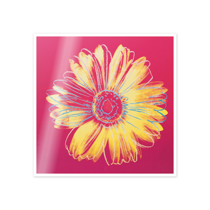 Homage to Warhol - Daisy, C.1982 cm 50x50