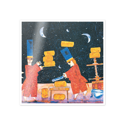 Homage to Musante - The Cheesemaker cm 50x50