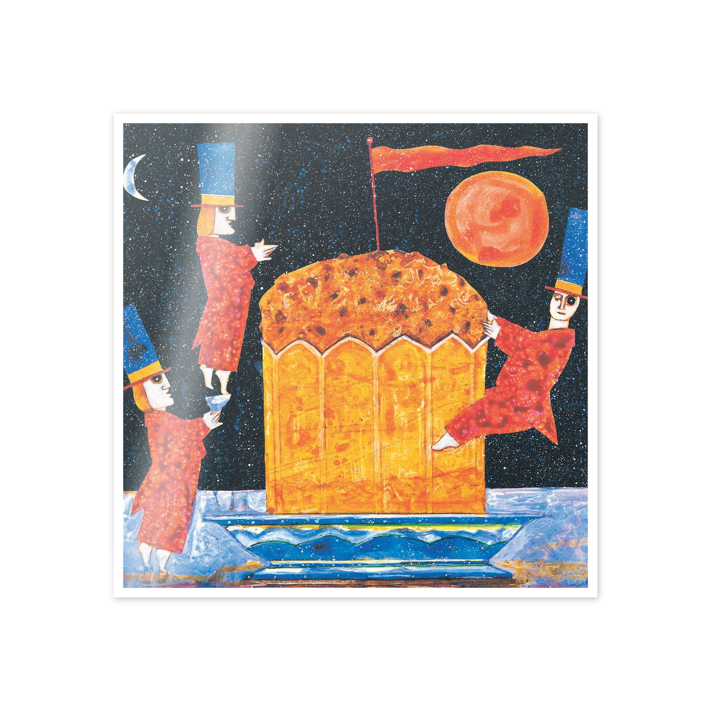 Homage to Musante - The Panettone cm 50x50