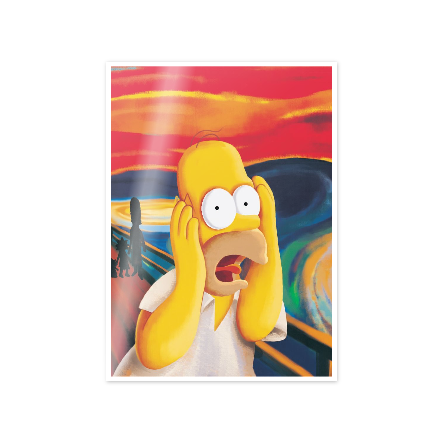 Homer the scream cm 50x70