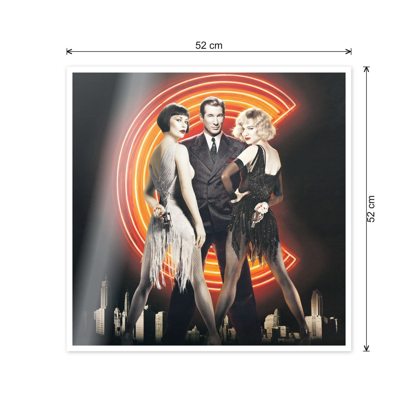 Chicago cm 50x50 - misure