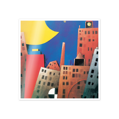 Homage to Tadini - Italian city cm 50x50