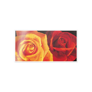 Roses - cm 102x52 - Adesivo da Muro