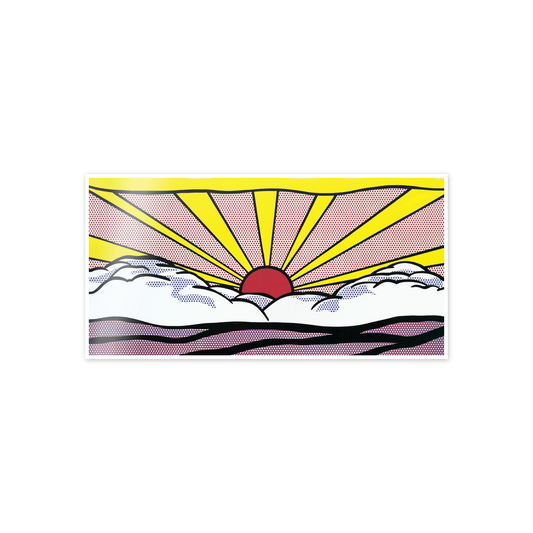 Homage to Lichtenstein - Sunrise cm 100x50