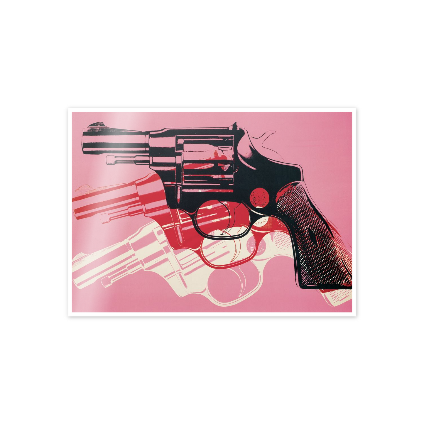 Homage to Warhol - Gun, 81-82 cm 70x50