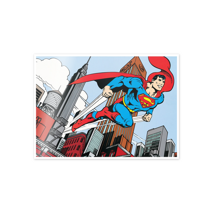 Homage to Superman - Metropolis cm 70x50