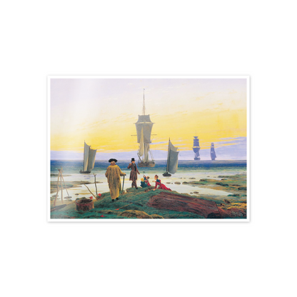 Homage to Friedrich - The Stages of Life cm 70x50