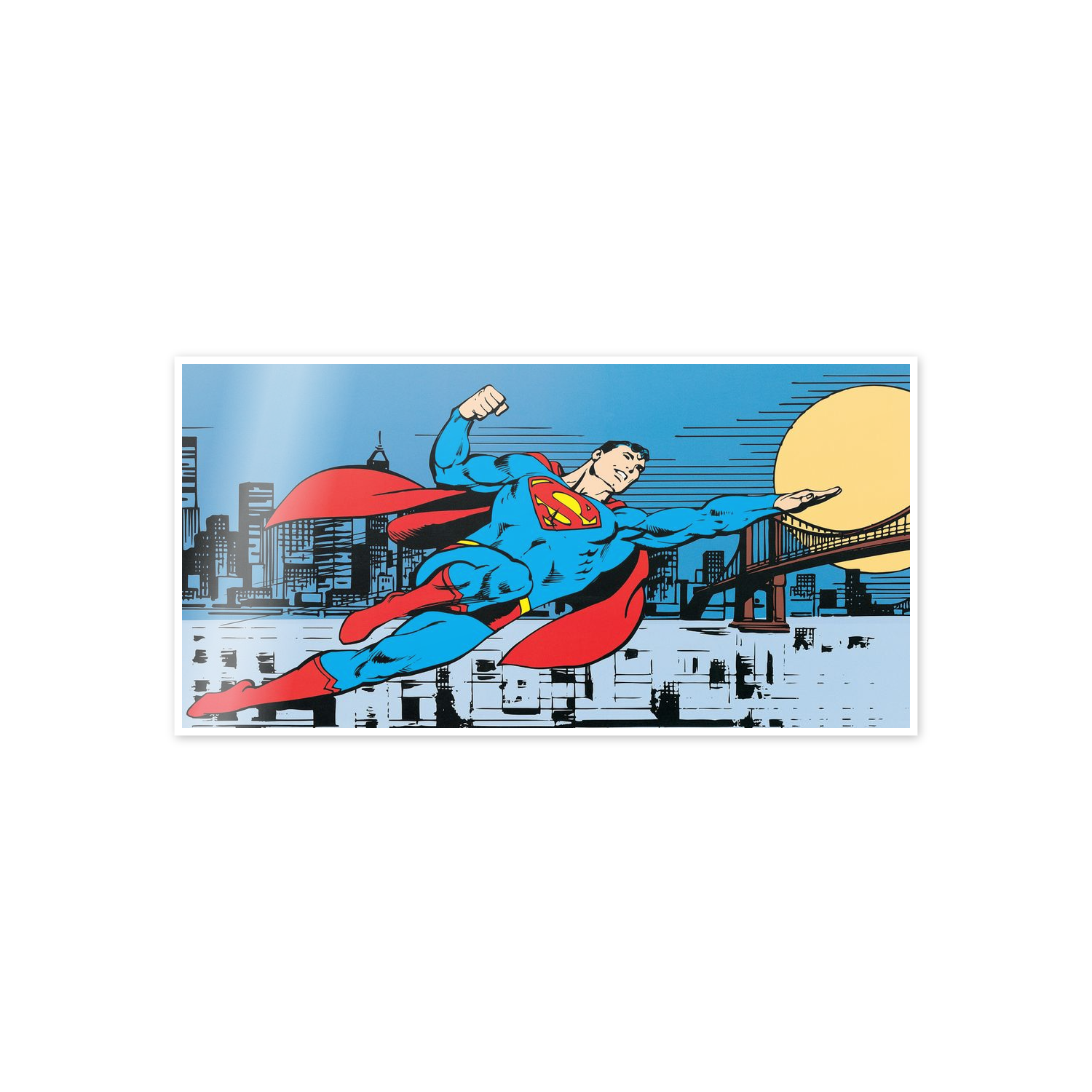 Homage to Superman - Metropolis cm 100x50