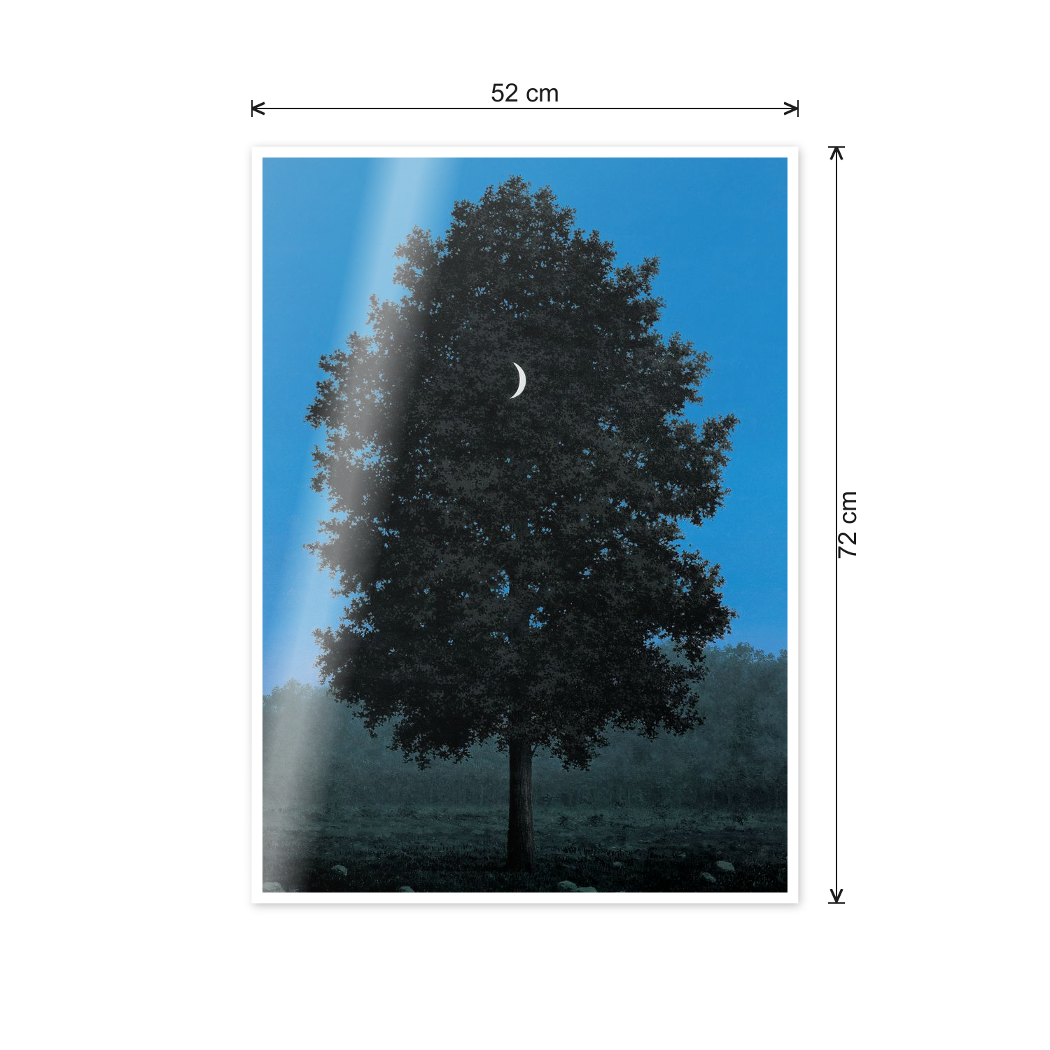Homage to Magritte - Le Seize Septembre cm 50x70 - misure
