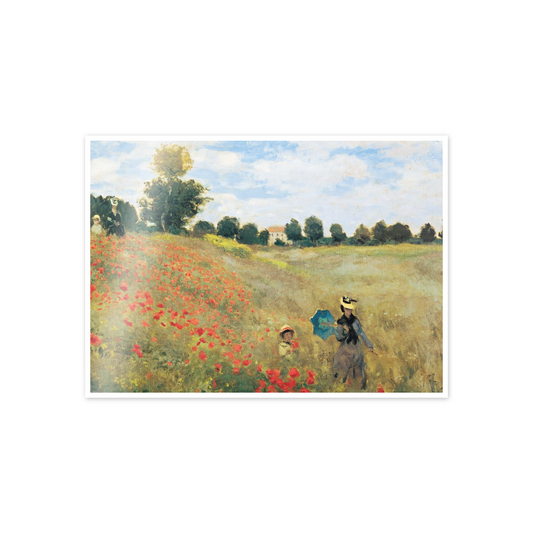 Homage to Monet - Coquelicot cm 70x50