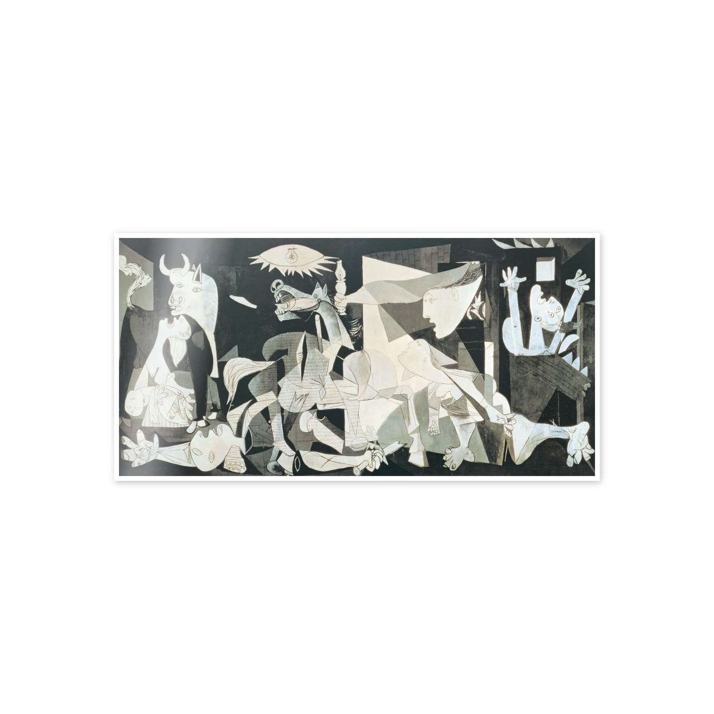 Homage to Picasso - Guernica cm 100x50